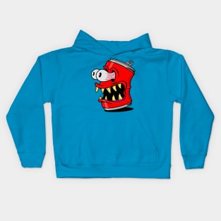 Soda Can monster Kids Hoodie